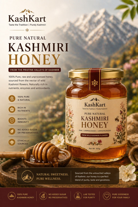 Pure Natural Kashmiri Honey